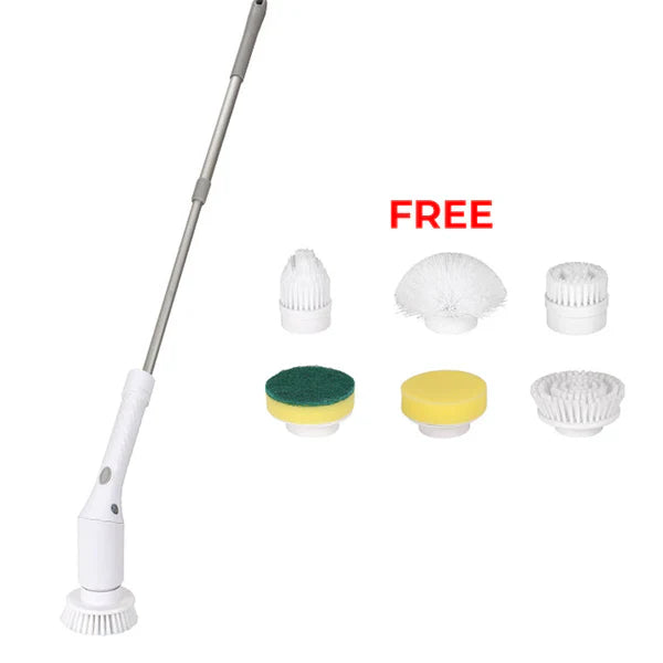 Telescopic Electric Spin Scrubber