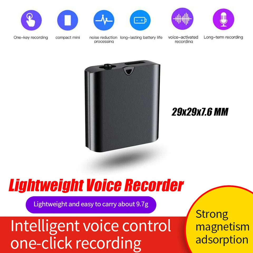 Secret Voice Recorder | Digital Audio Recording Dictaphone Device